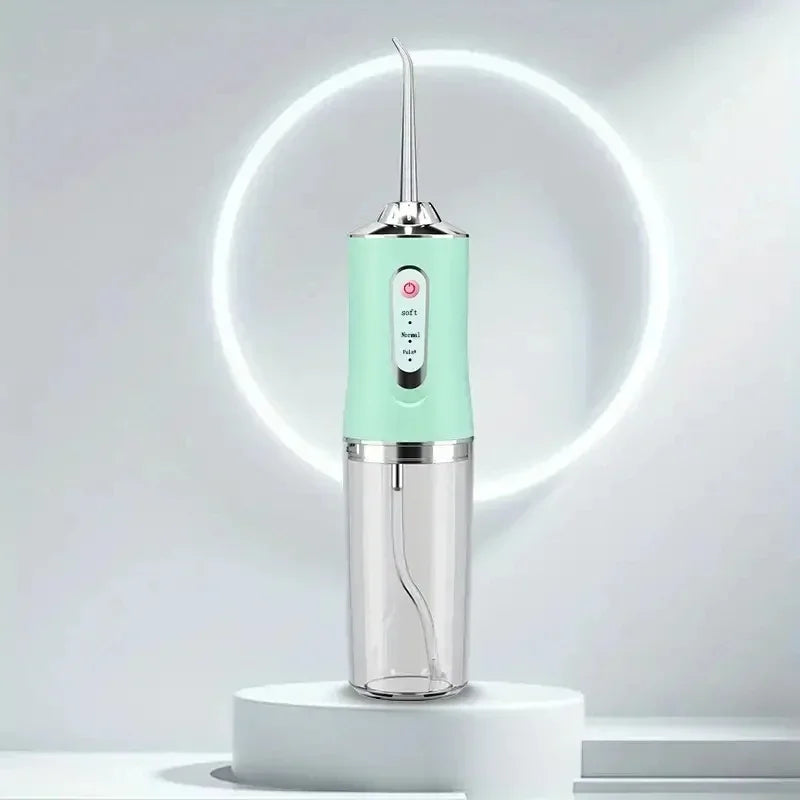 Portable Smart Electric Oral Irrigator Water Flosser 4 Jets 3 Modes Rechargeable Dental Water Jet Irrigator Dental Teeth Cleaner